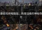 蘑菇视频电脑版：热搜边缘的神秘存在